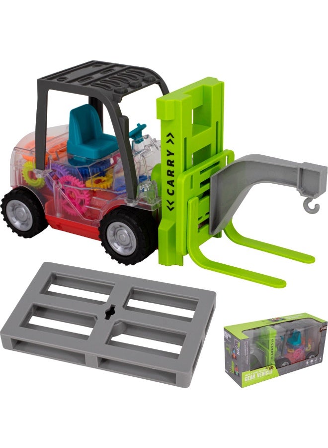 Battery Operated Transparent Forklift - Image 3
